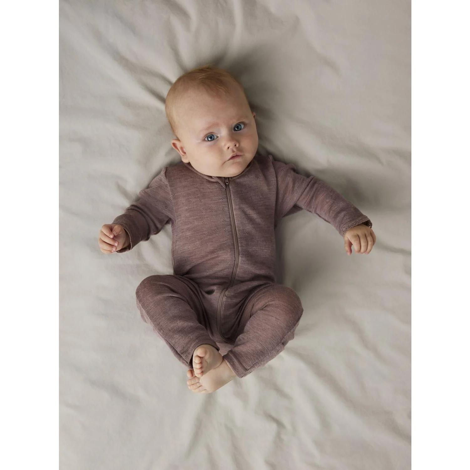 Name It Antler Nbfwang Wool Needle Nightsuit Solid - Image 3