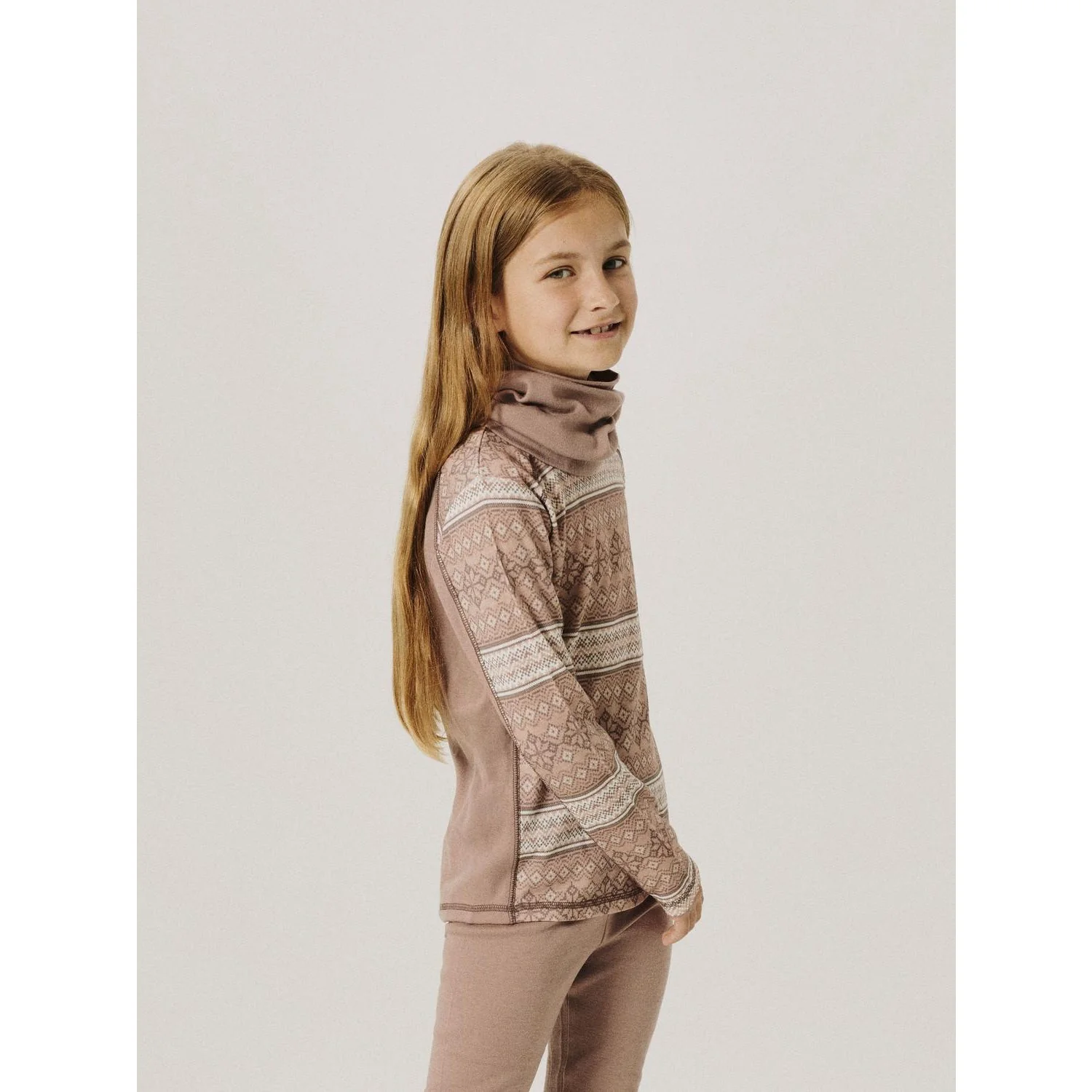 Name It Antler Snow Pattern Nkfwillto Wool Ls Top - Image 3