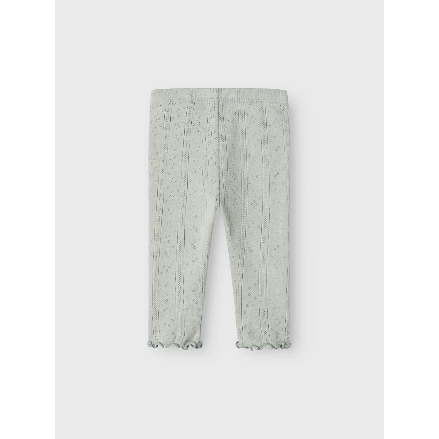 Name It Aqua Gray Jsilke Leggings - Image 3