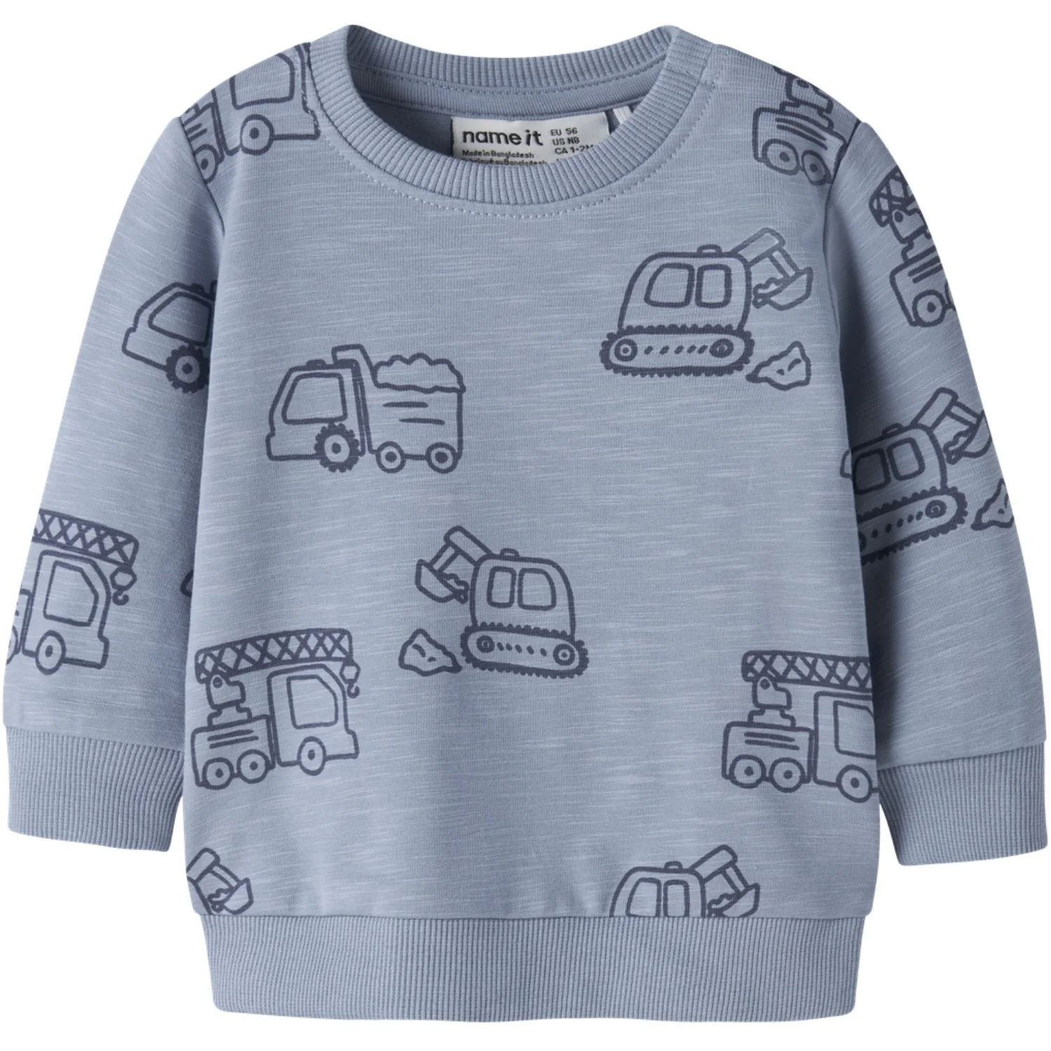 Name It Ashley Blue Nbmkomma Ls Sweat Unb