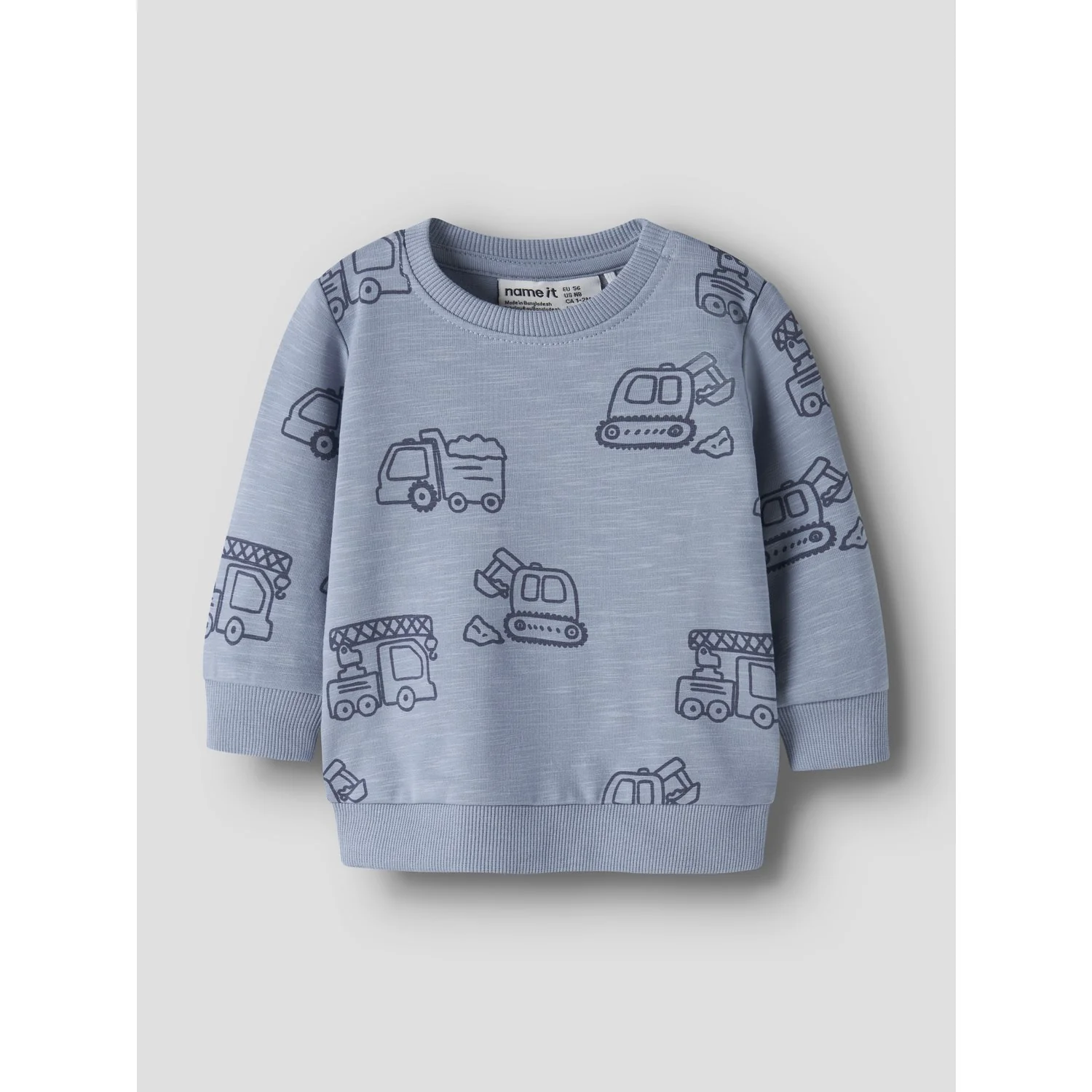 Name It Ashley Blue Nbmkomma Ls Sweat Unb - Image 3