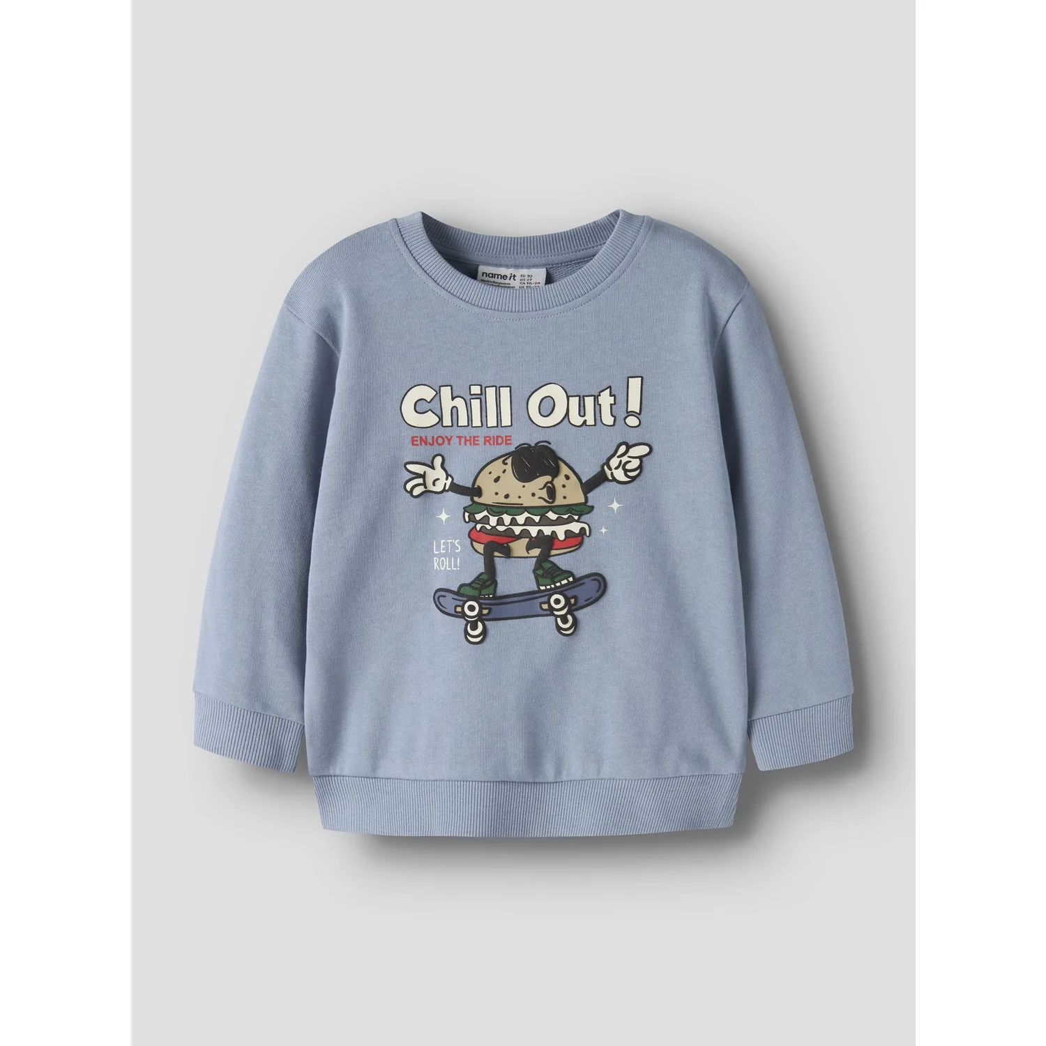 Name It Ashley Blue Nmmkore Ls Nreg Sweat Unb Box - Image 4