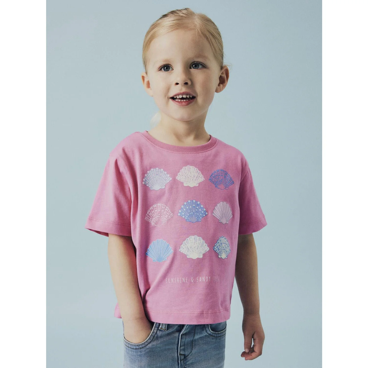 Name It Aurora Pink Nmfjassa Ss Nreg Top Pb - Image 3