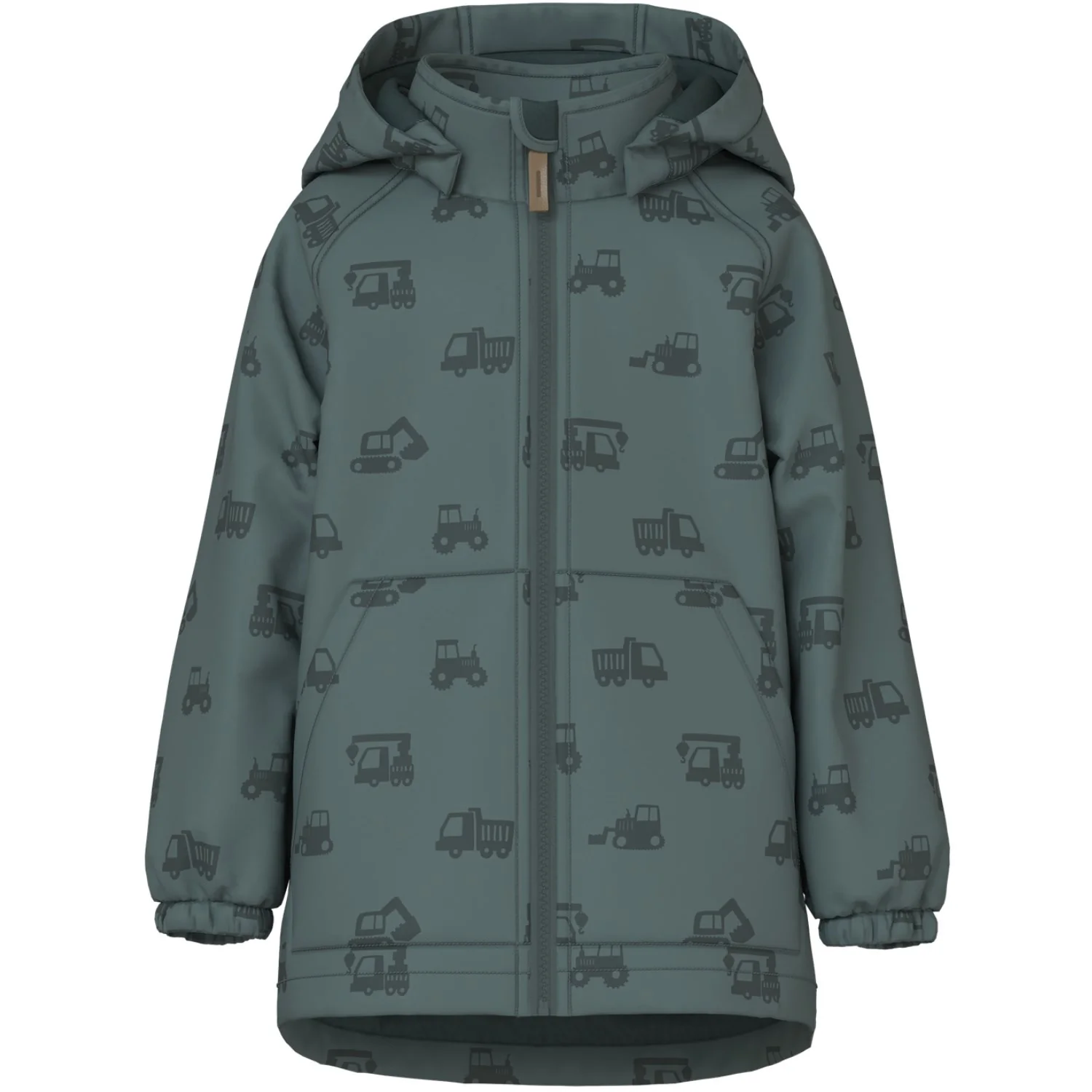 Name It Balsam Green Nmmalfa08 Softshell Jacket Magic 1Fo Tb - Image 2