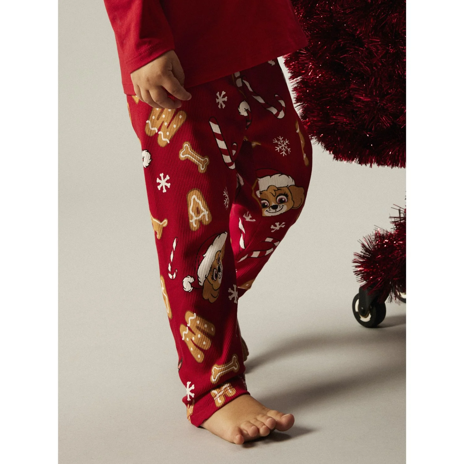 Name It Barbados Cherry Nmfsarba Paw Ls Nightset Cplg - Image 3