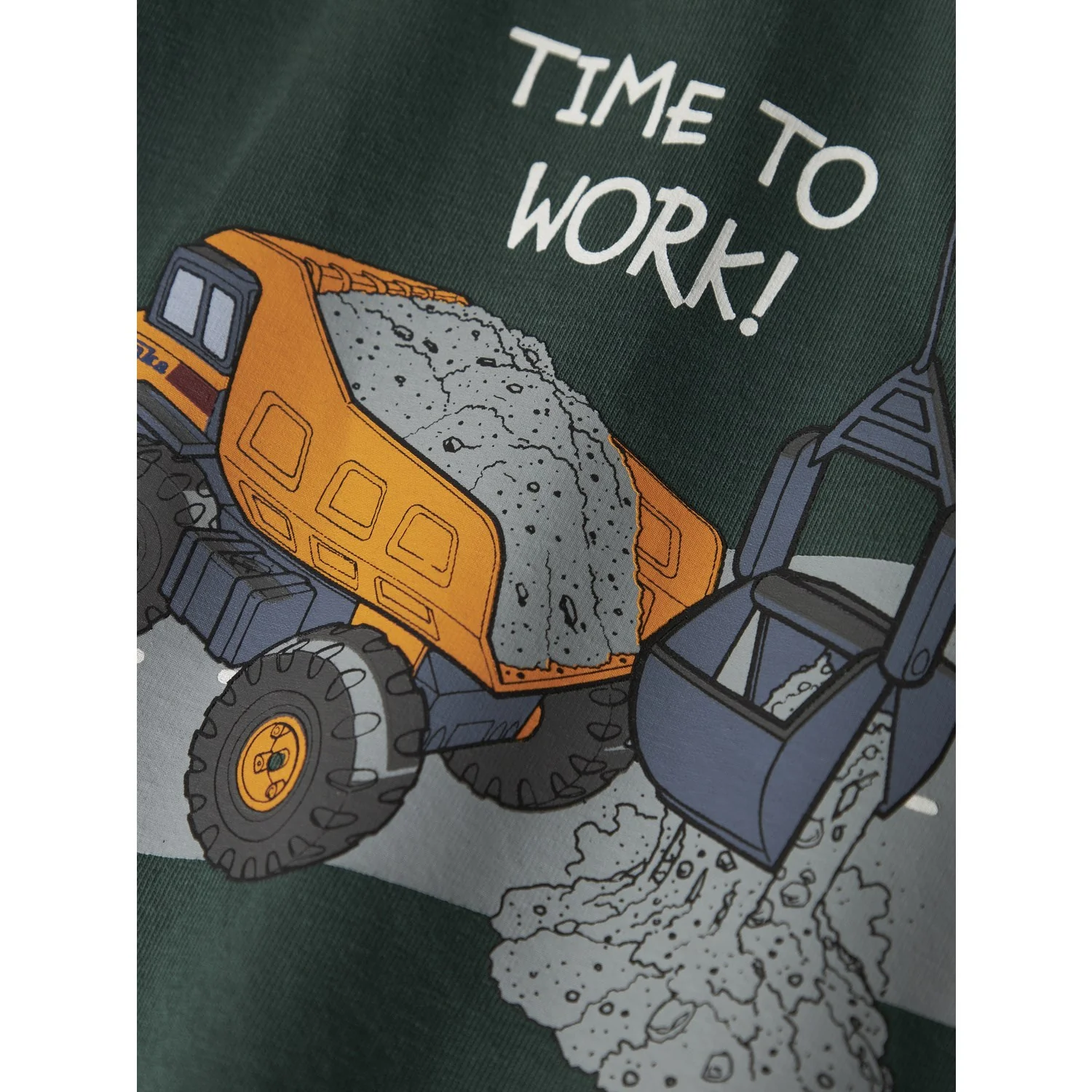 Name It Bistro Green Nmmofek Tonka Ls Nreg Top Cplg - Image 2