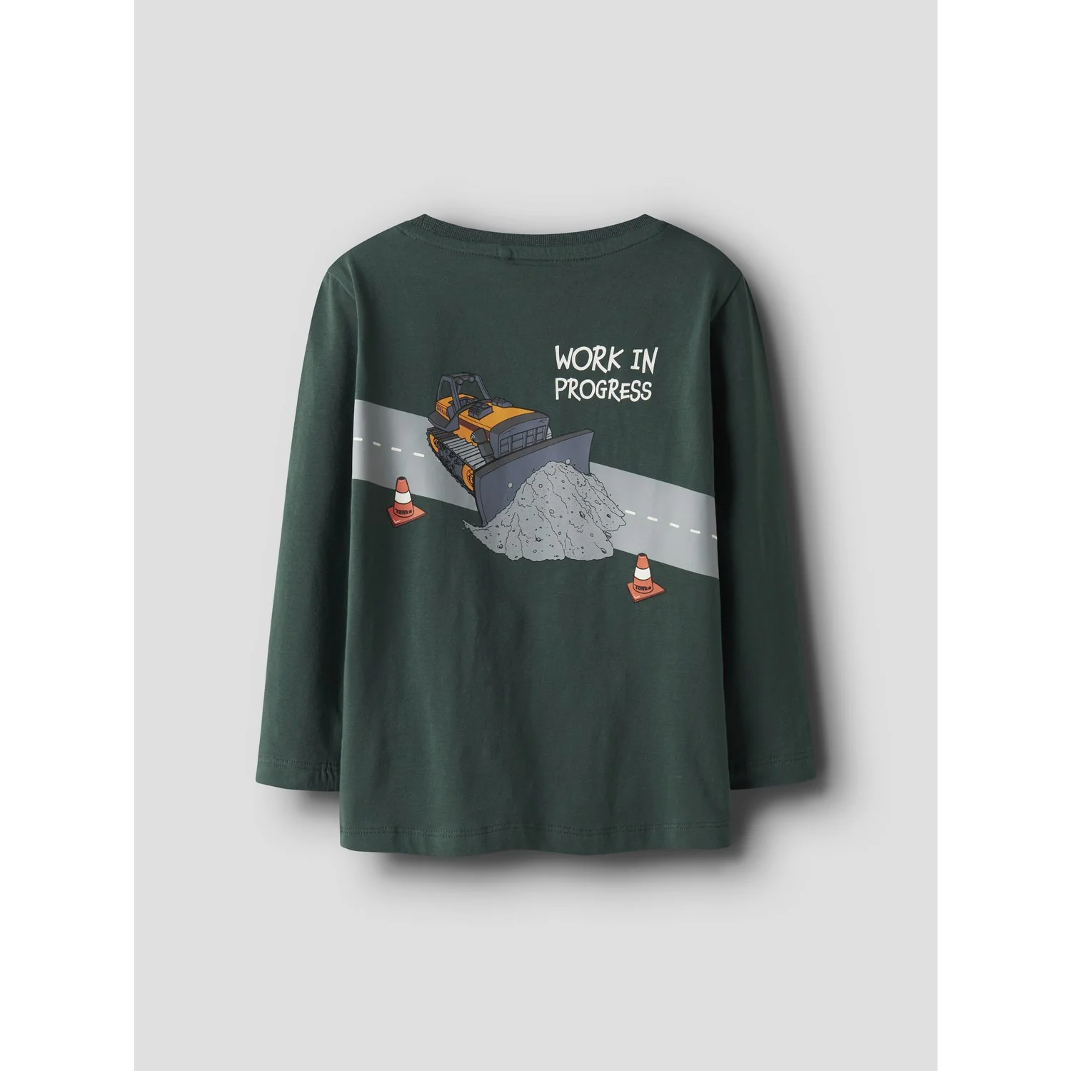 Name It Bistro Green Nmmofek Tonka Ls Nreg Top Cplg - Image 3