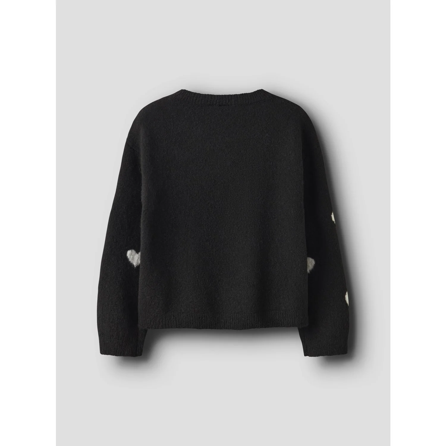 Name It Black Cloud Dancer Hearts Nkfona Ls Knit - Image 2