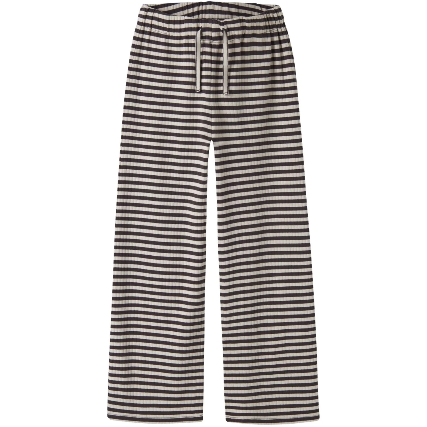 Name It Black Coffee W. Peyote Nkfsuraja Straight Pants Noos