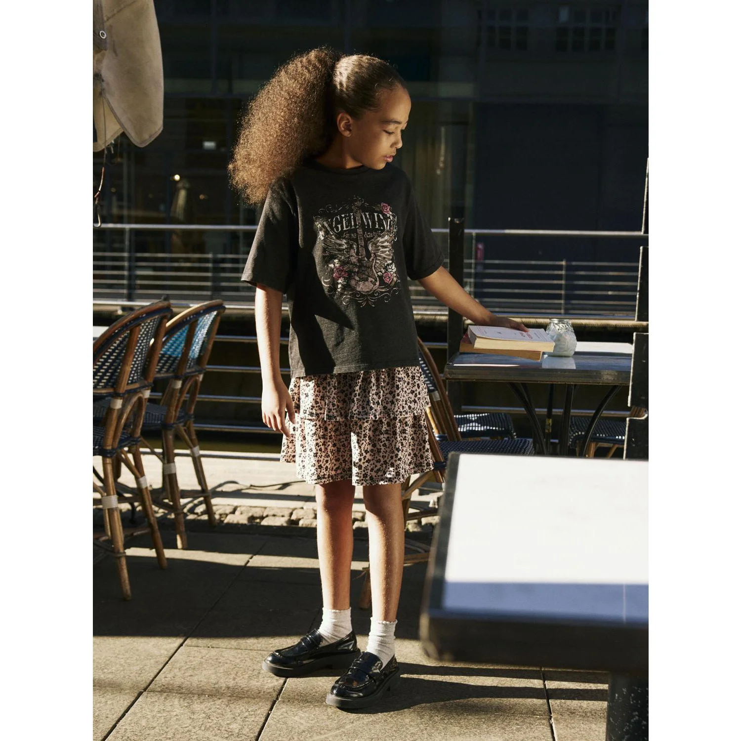 Name It Black Nkflonna Ss Nreg Top Box - Image 2