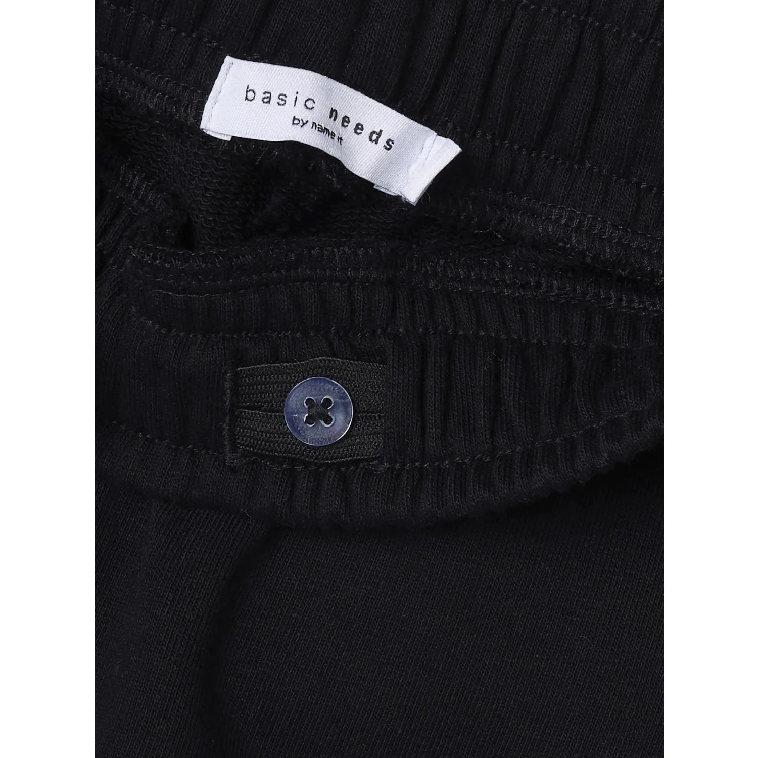 Name It Black Nkfmille Straight Sweat Pants Unb Noos - Image 2