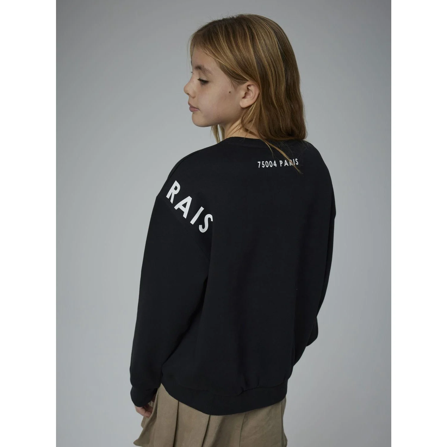 Name It Black Nkfodika Ls Rlx Sweat Bru Bf - Image 3