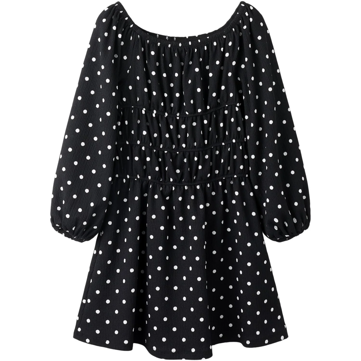 Name It Black Nkfrachel Ls Dress