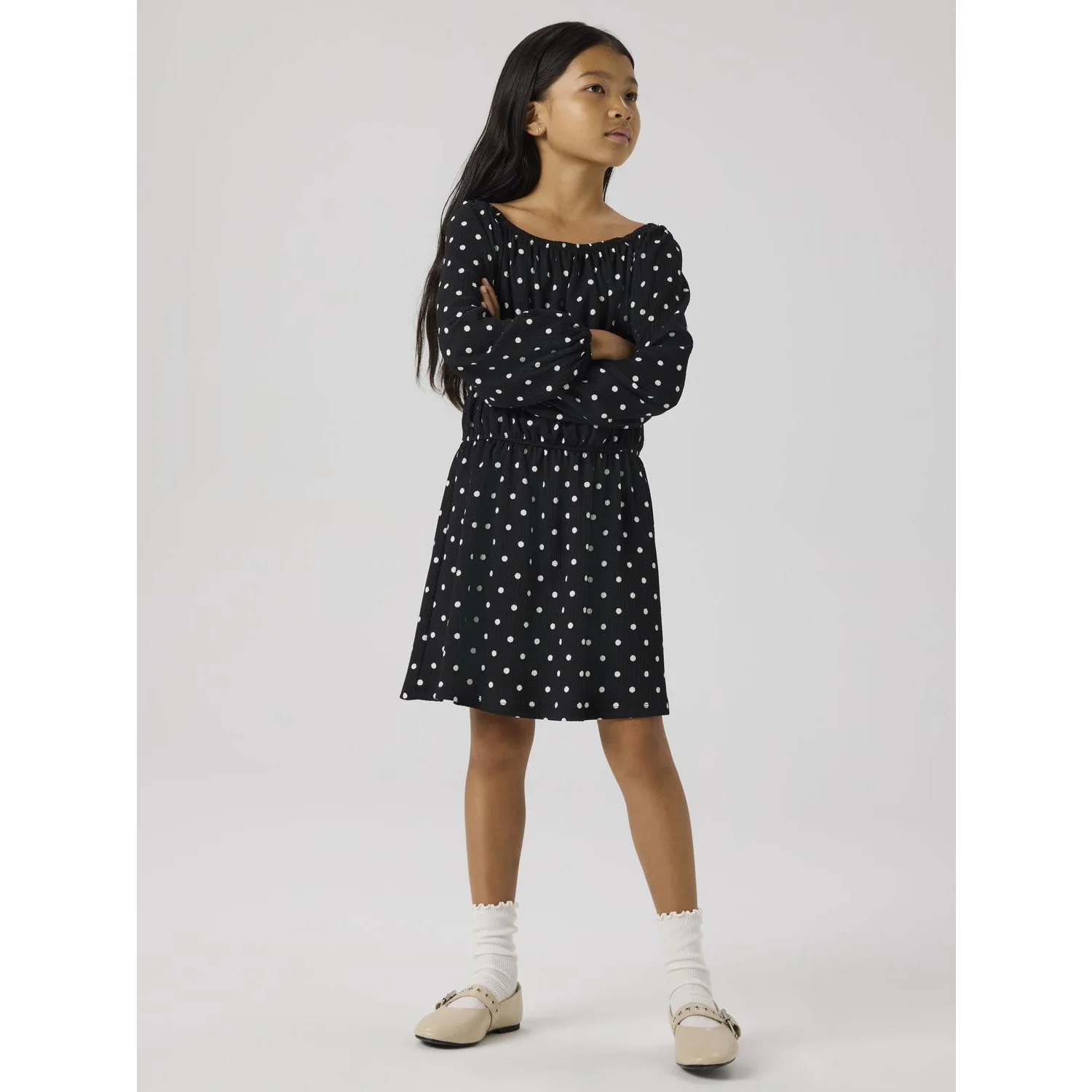 Name It Black Nkfrachel Ls Dress - Image 2