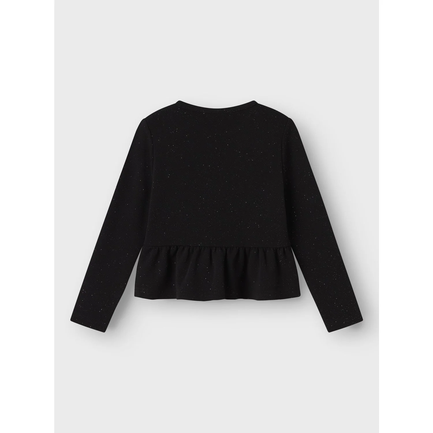 Name It Black Nkfroka Ls Short Top - Image 2