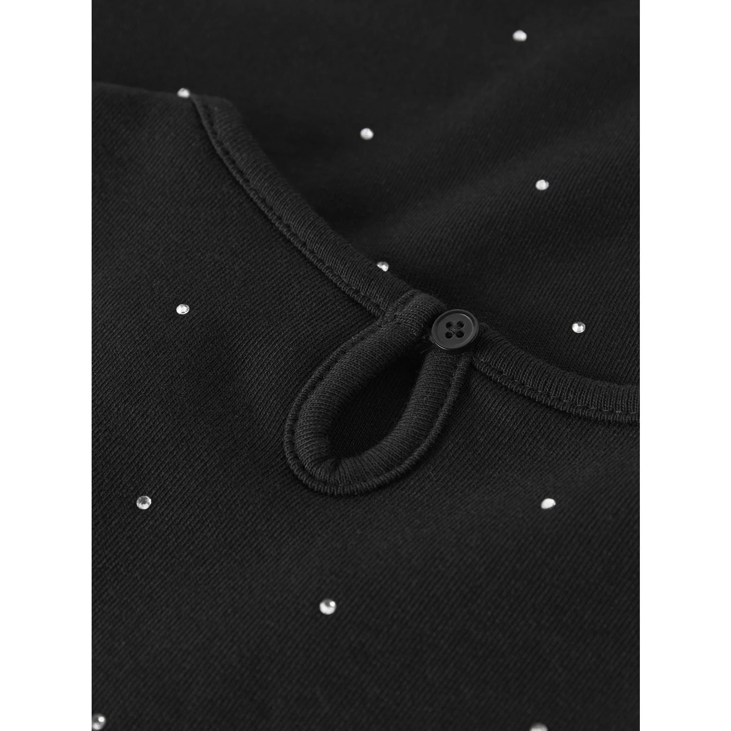 Name It Black Nkfronja Ss Sweat Dress Bru - Image 2
