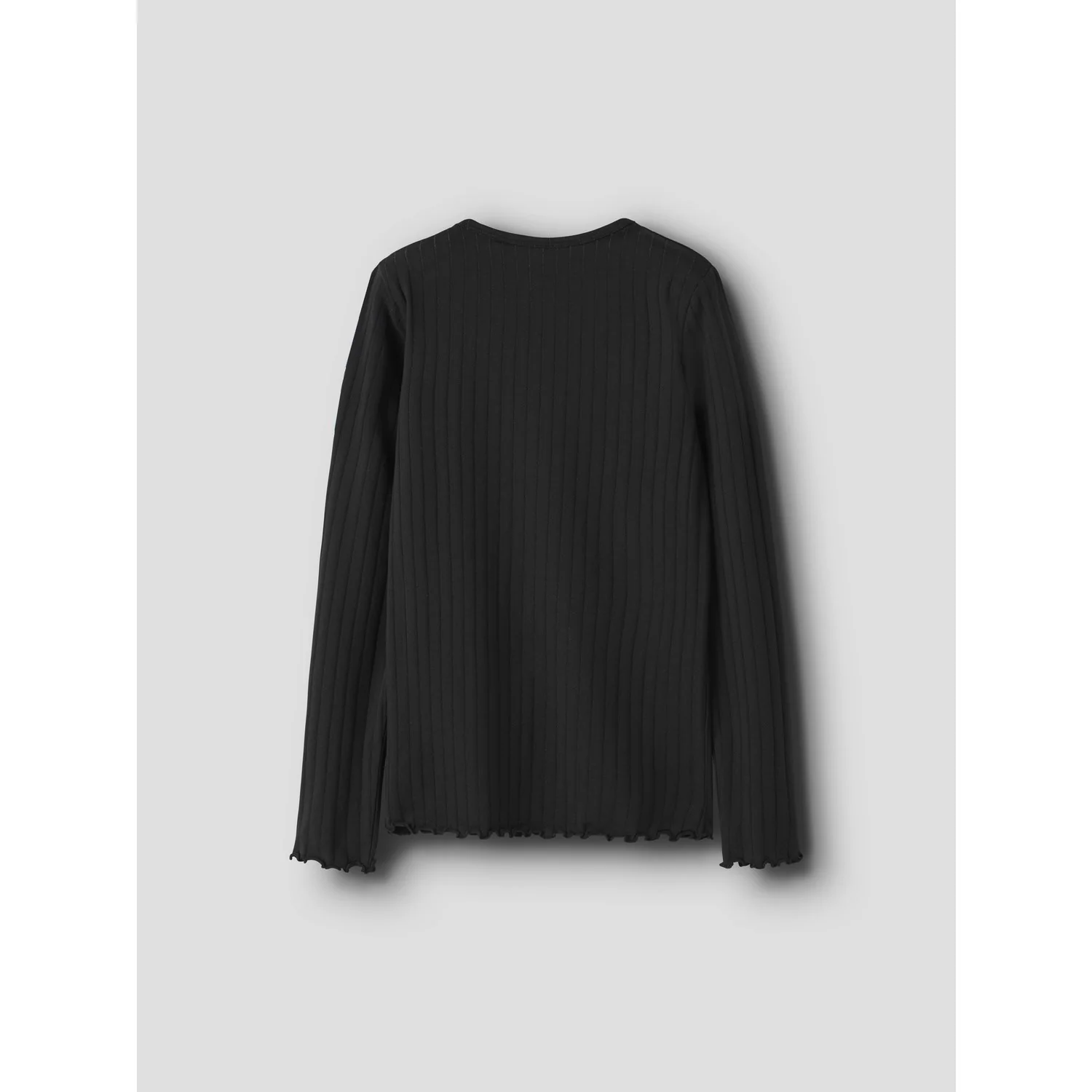 Name It Black Nkfvibse Ls Slim Top - Image 2