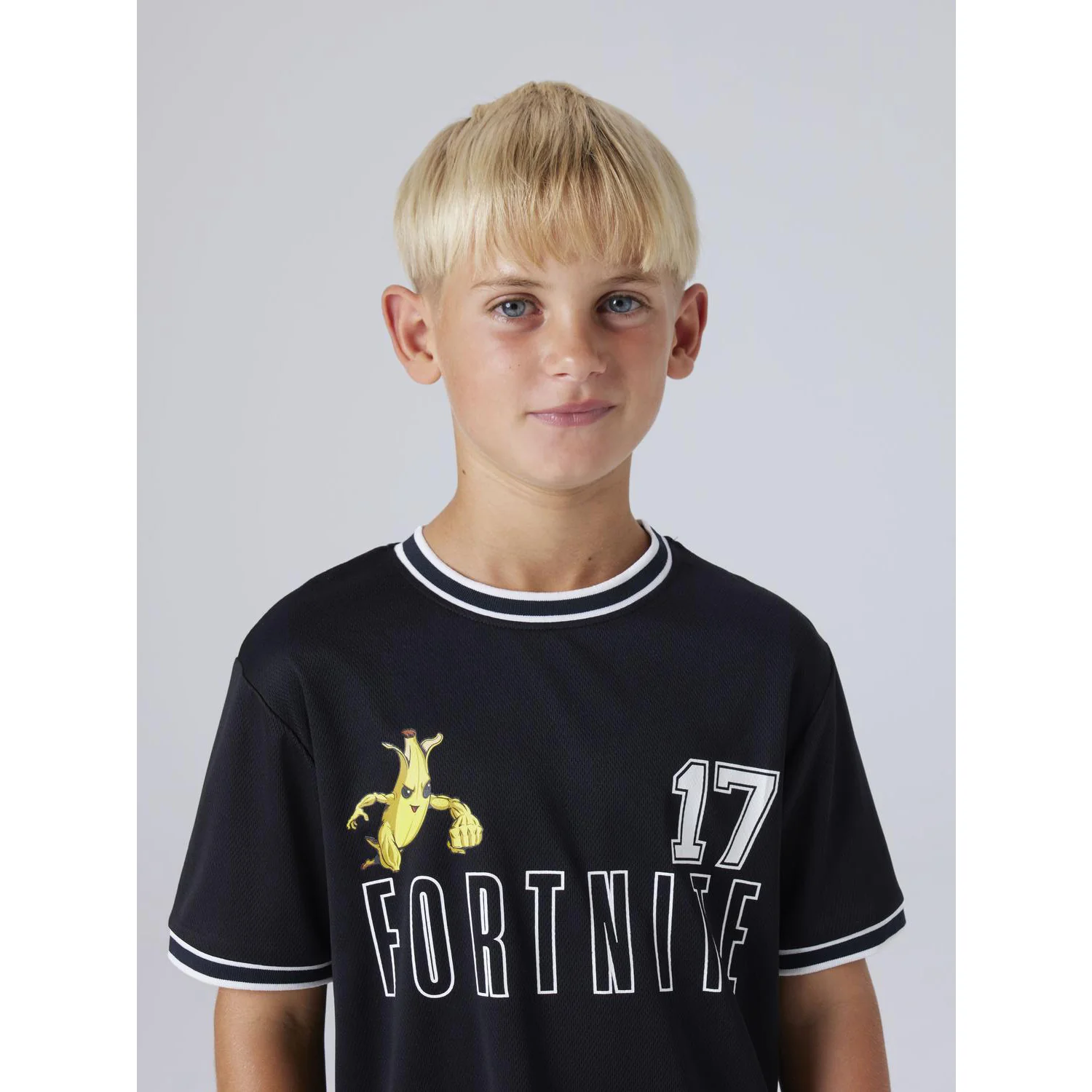 Name It Black Nkmalisher Fortnite Ss Nreg Poly Top Bfu - Image 3