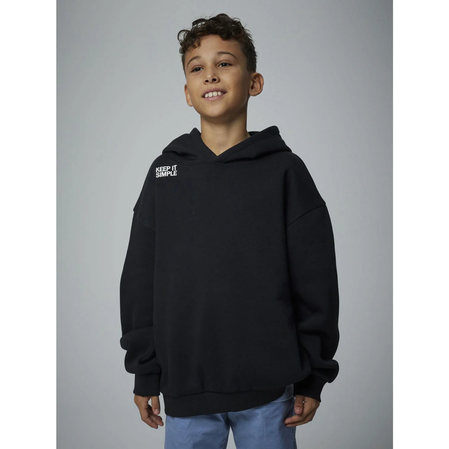 Name It Black Nkmbronx Ls Rlx Swe Bru Wh Bf - Image 2