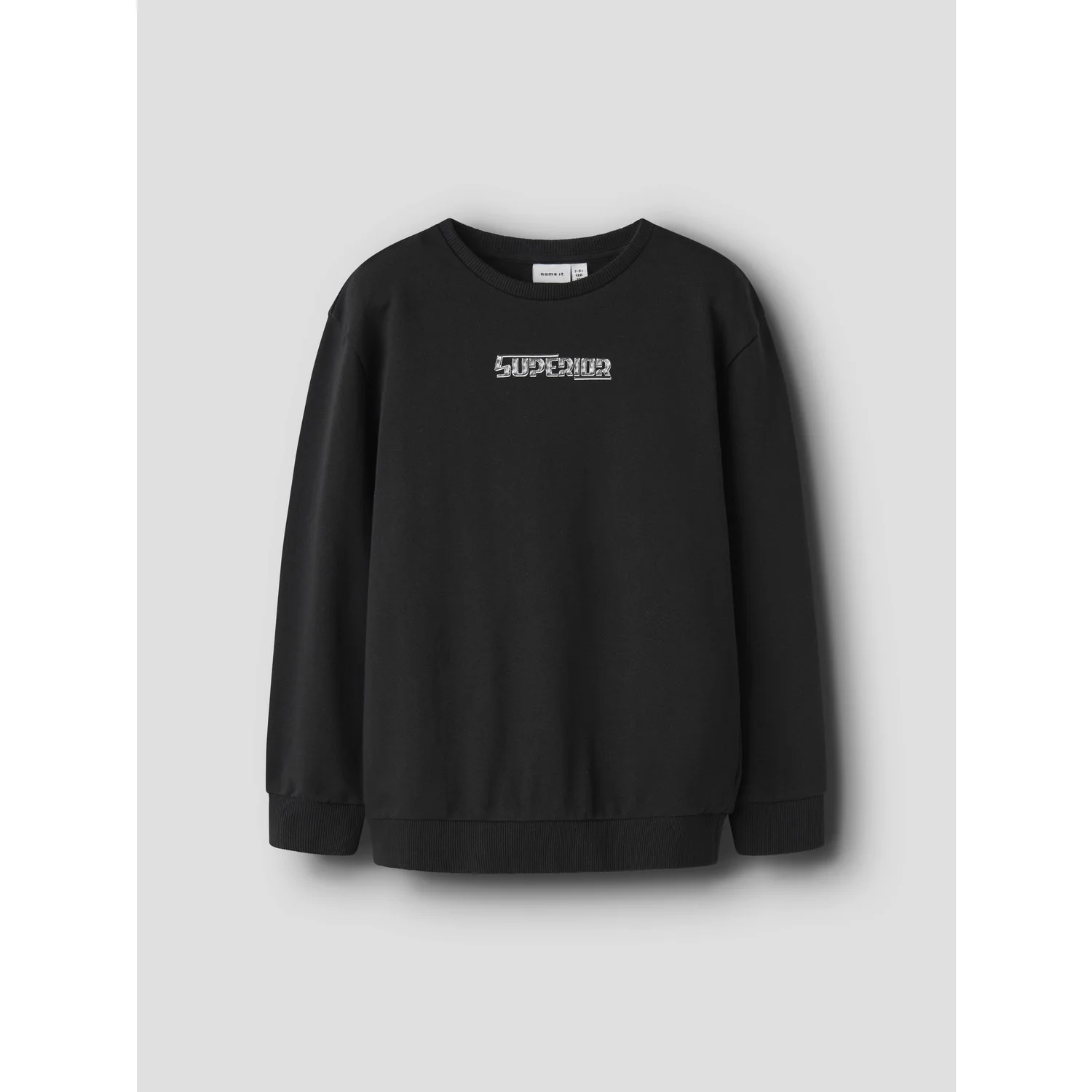 Name It Black Nkmdigu Ls Nreg Sweat Unb - Image 3