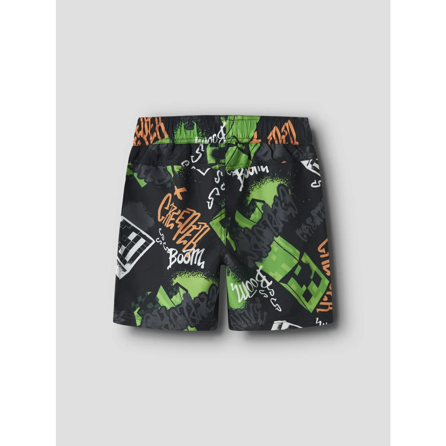 Name It Black Nkmmic Minecraft Swimshorts Bfu - Image 2