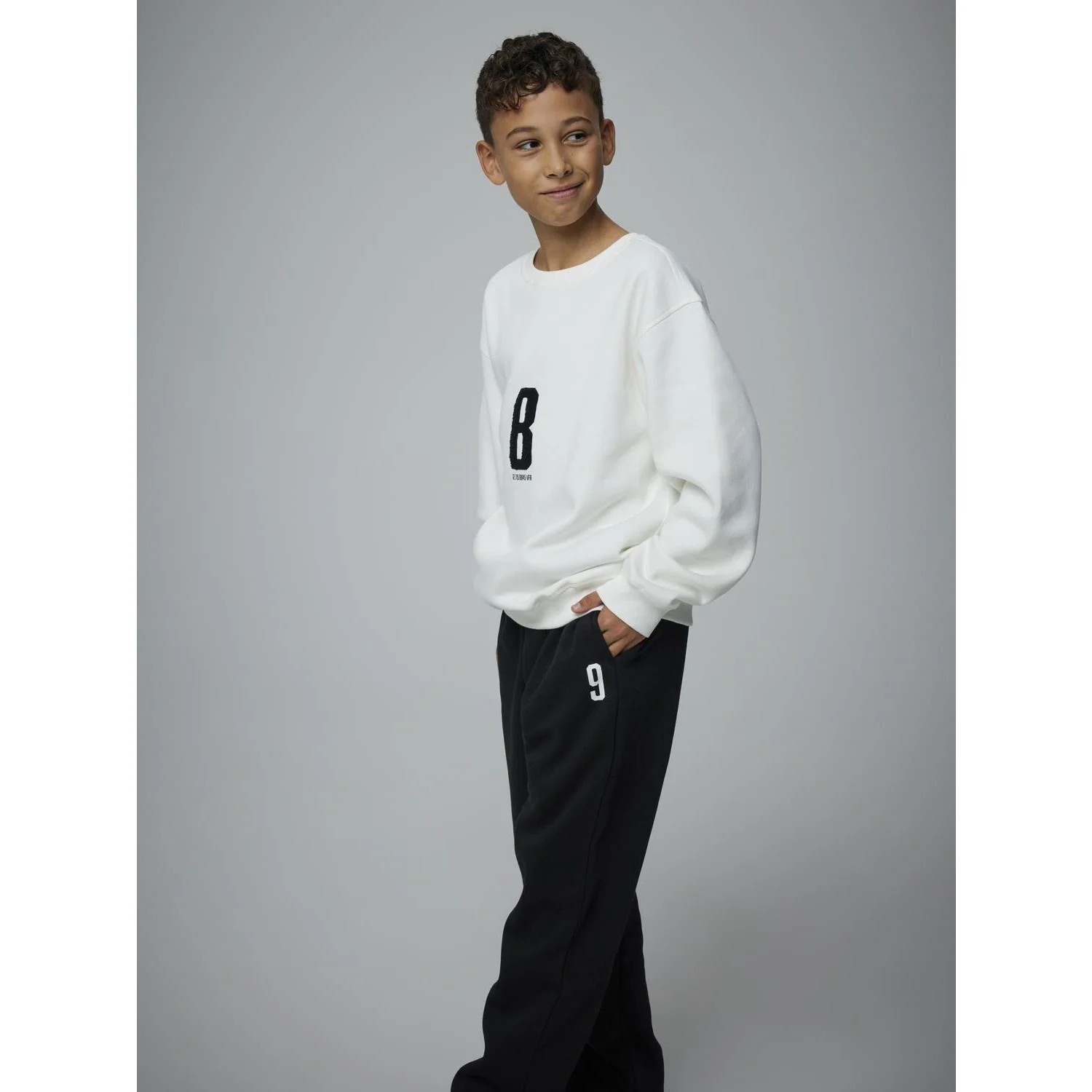 Name It Black Nkmonslo Loose Swe Pants Bru Bf - Image 2