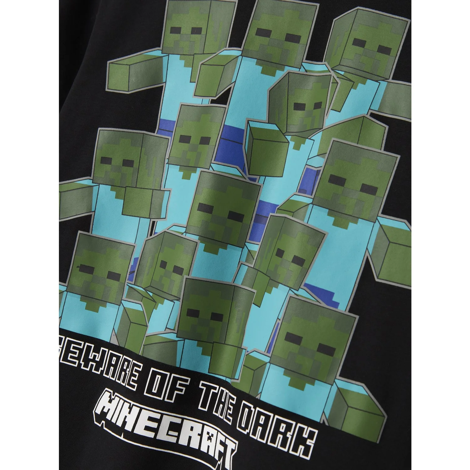 Name It Black Nkmsumba Minecraft Ss Nreg Top Box Bfu - Image 2