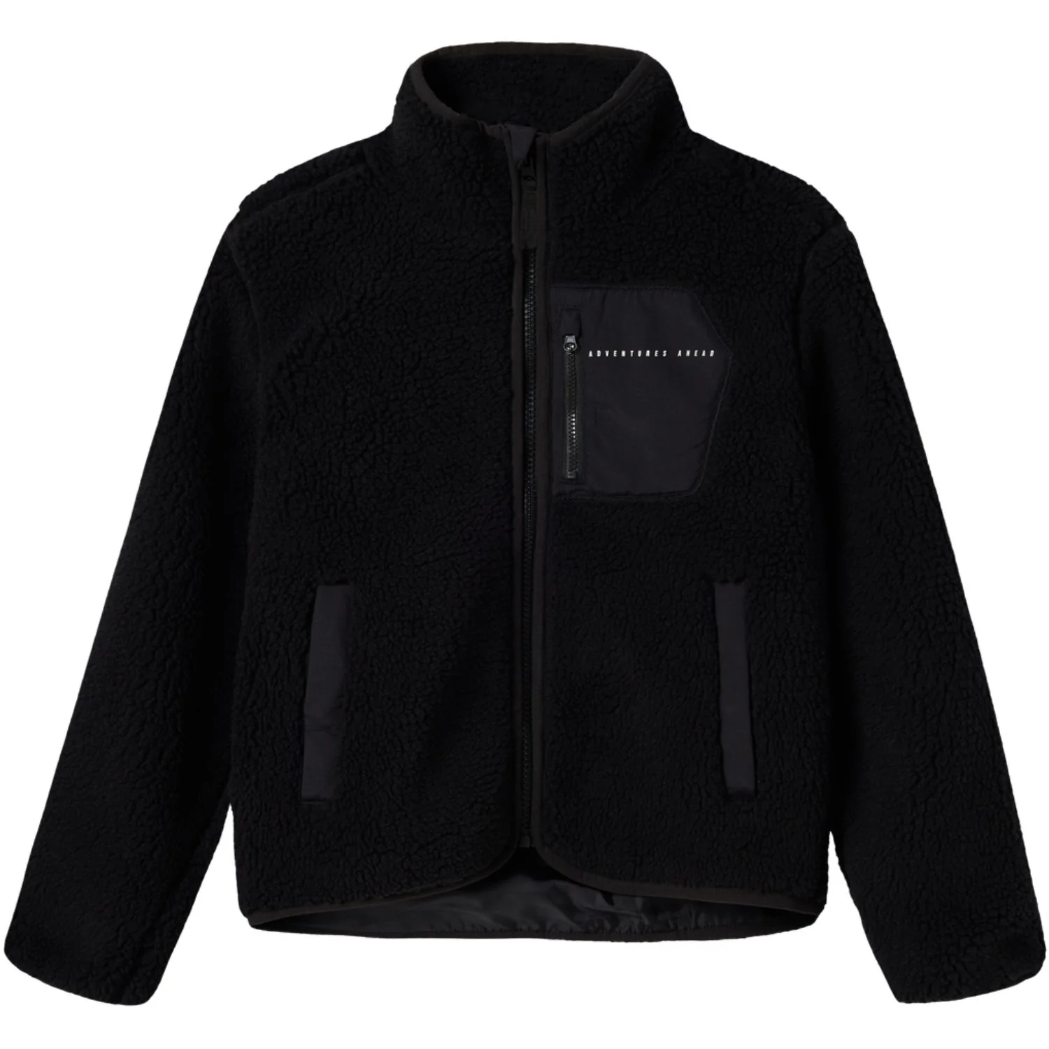 Name It Black Nknmattia Sherpa Jacket Pb - Image 4