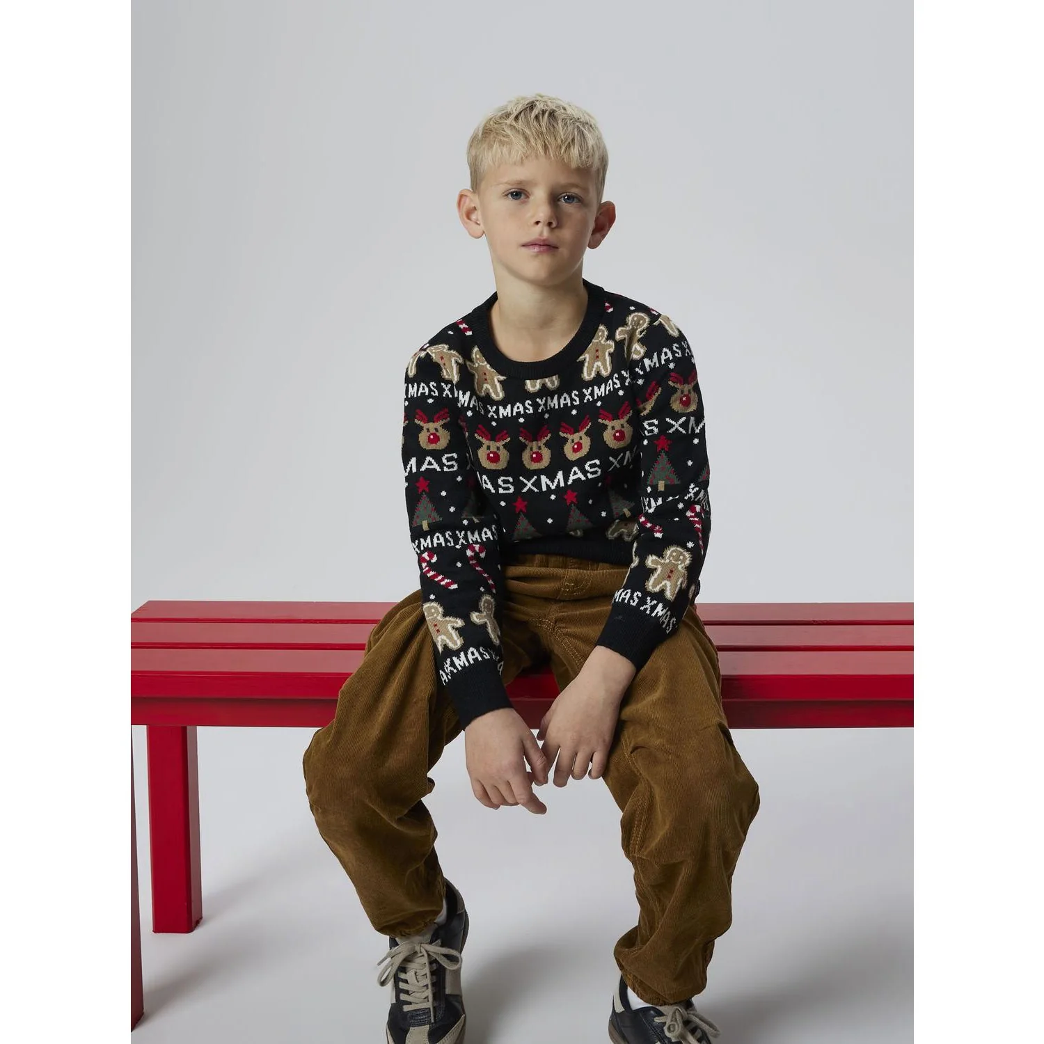 Name It Black Nknrasko Ls Knit Box - Image 2