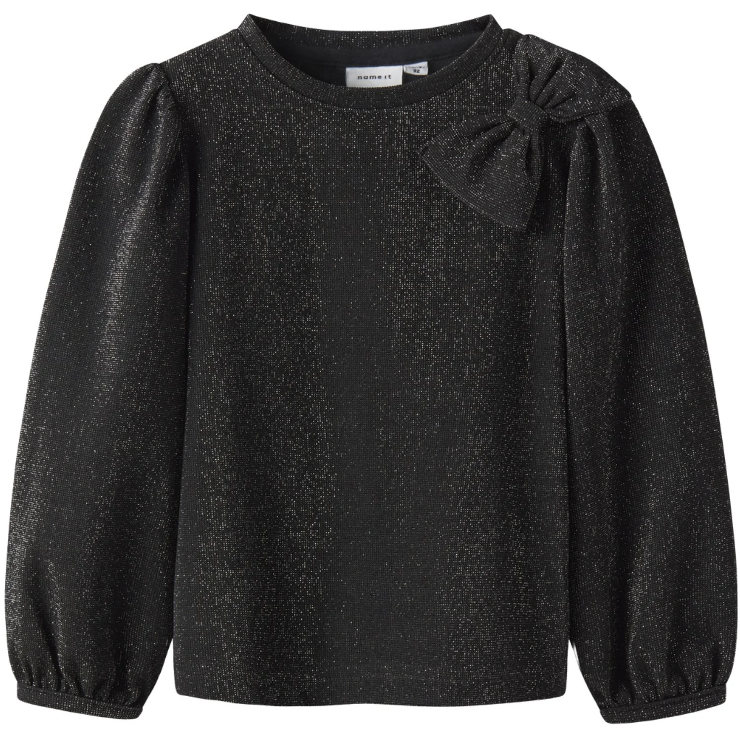 Name It Black Nmfroisin Ls Top