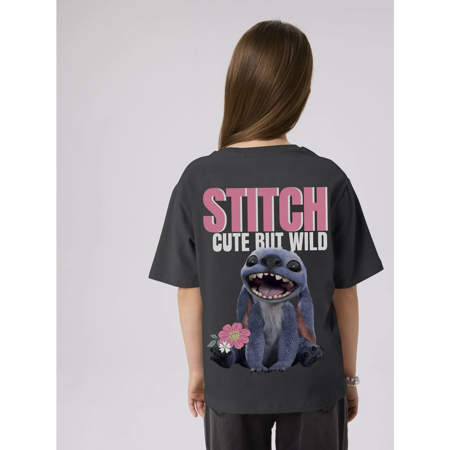 Name It Black Oyster Nkfjynin Stitch Ss Nreg Top Box Wdi - Image 3
