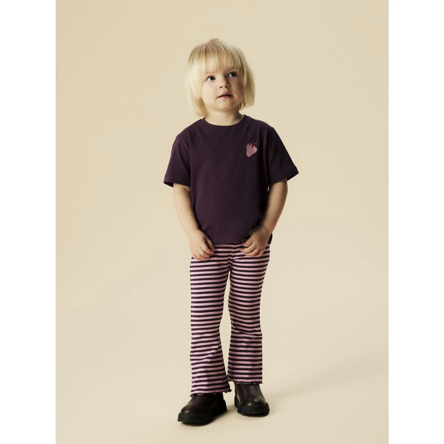 Name It Blackberry Wine Nmfbensa Bootcut Leggings Pb - Image 2