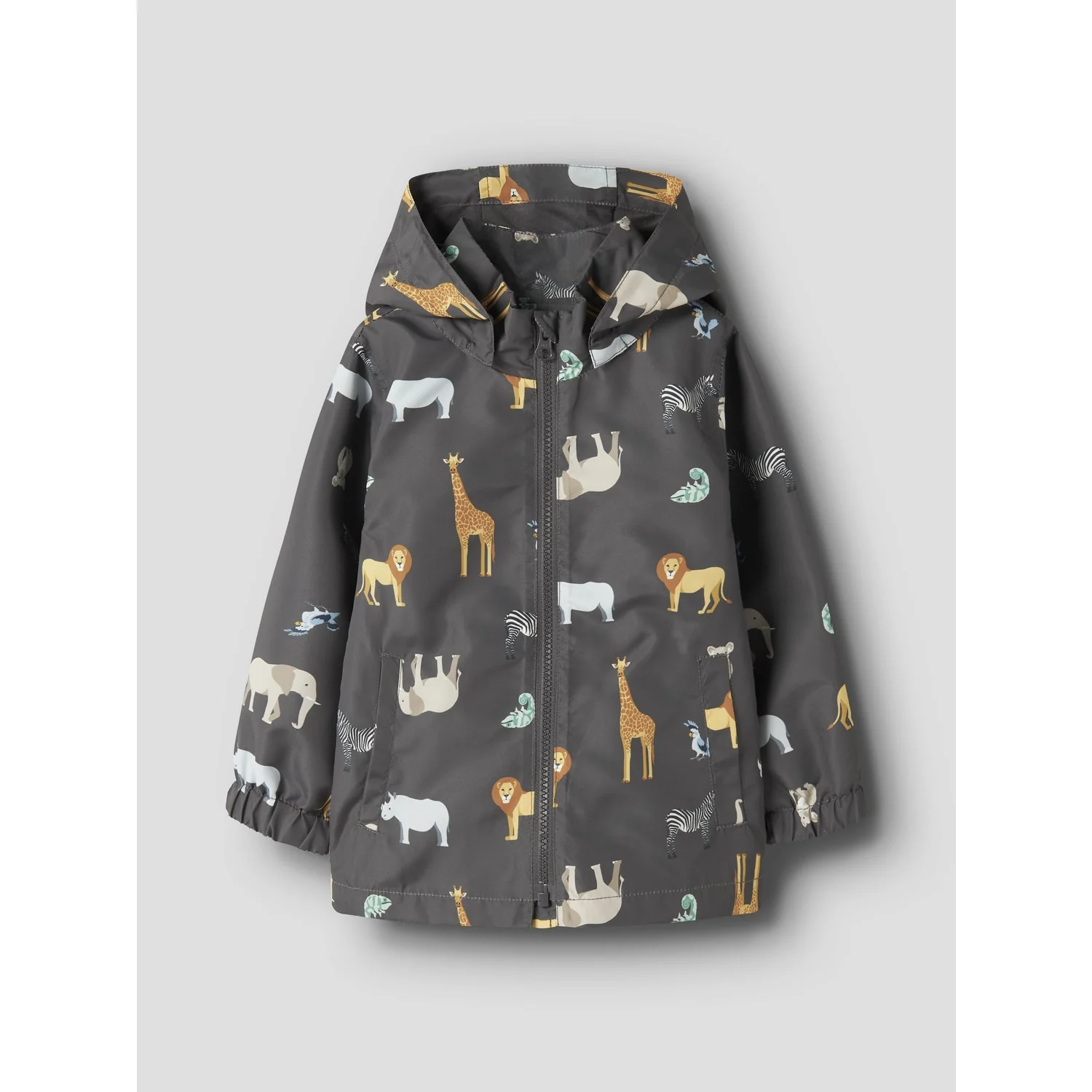 Name It Blackened Pearl 5 Safari Nmmmax Jacket Li Aop Noos - Image 5
