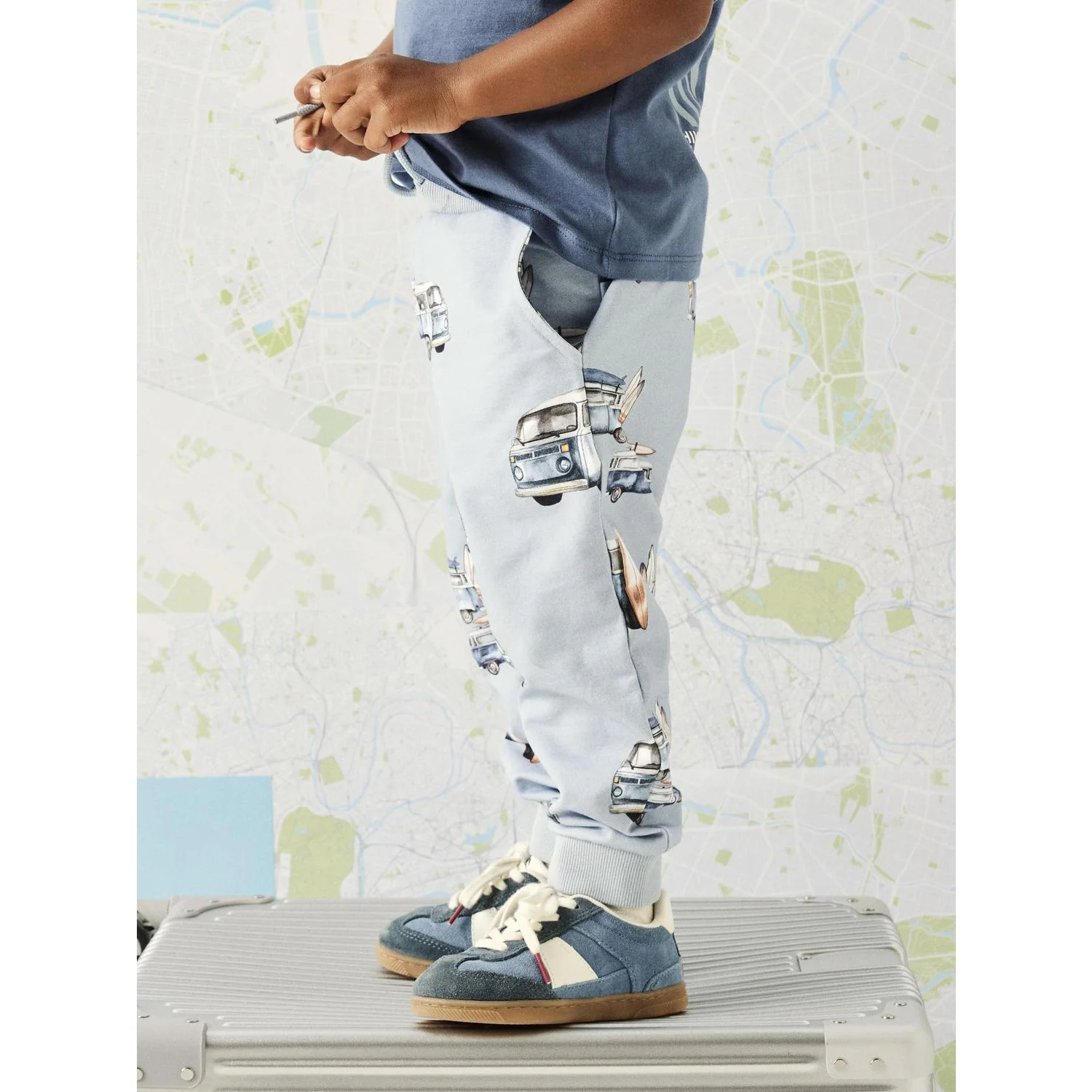 Name It Blue Fog Nmmjaxon Nreg Sweat Pants Unb - Image 3
