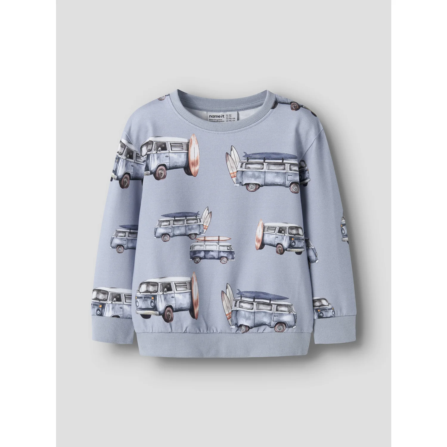 Name It Blue Fog Nmmjaxon Nreg Sweat Unb - Image 3