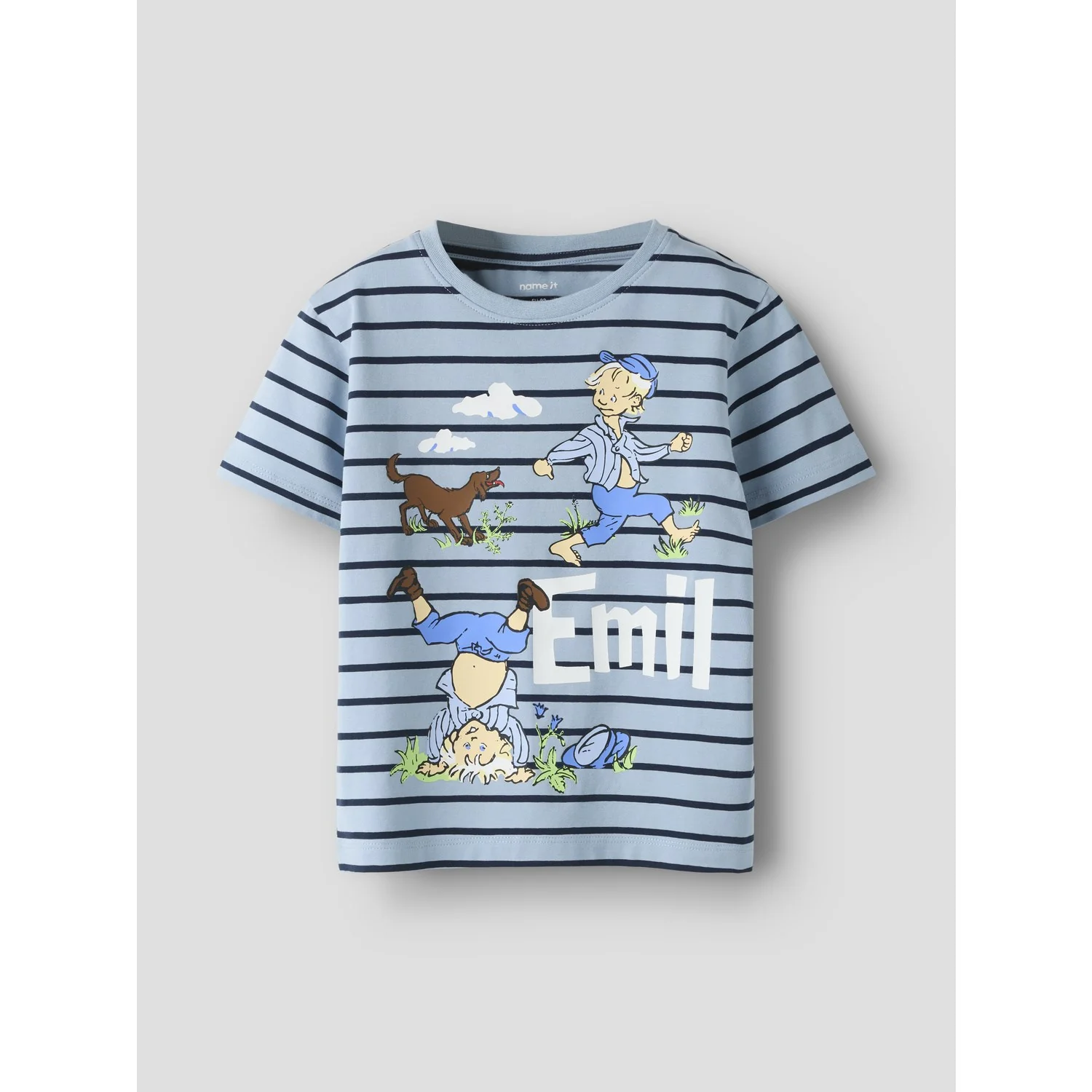 Name It Blue Fog Nmmmiall Emil Ss Nreg Top Box Sky - Image 2