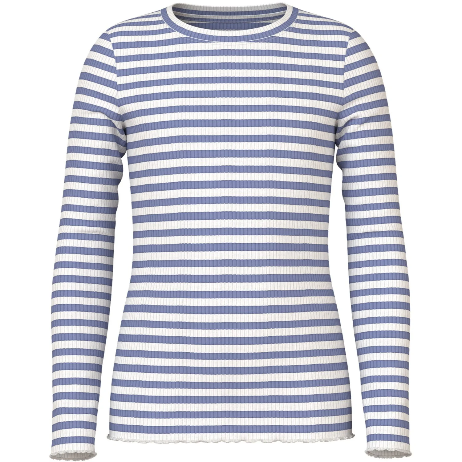 Name It Blue Ice Cloud Dancer Nkfvemma Ls Slim Top