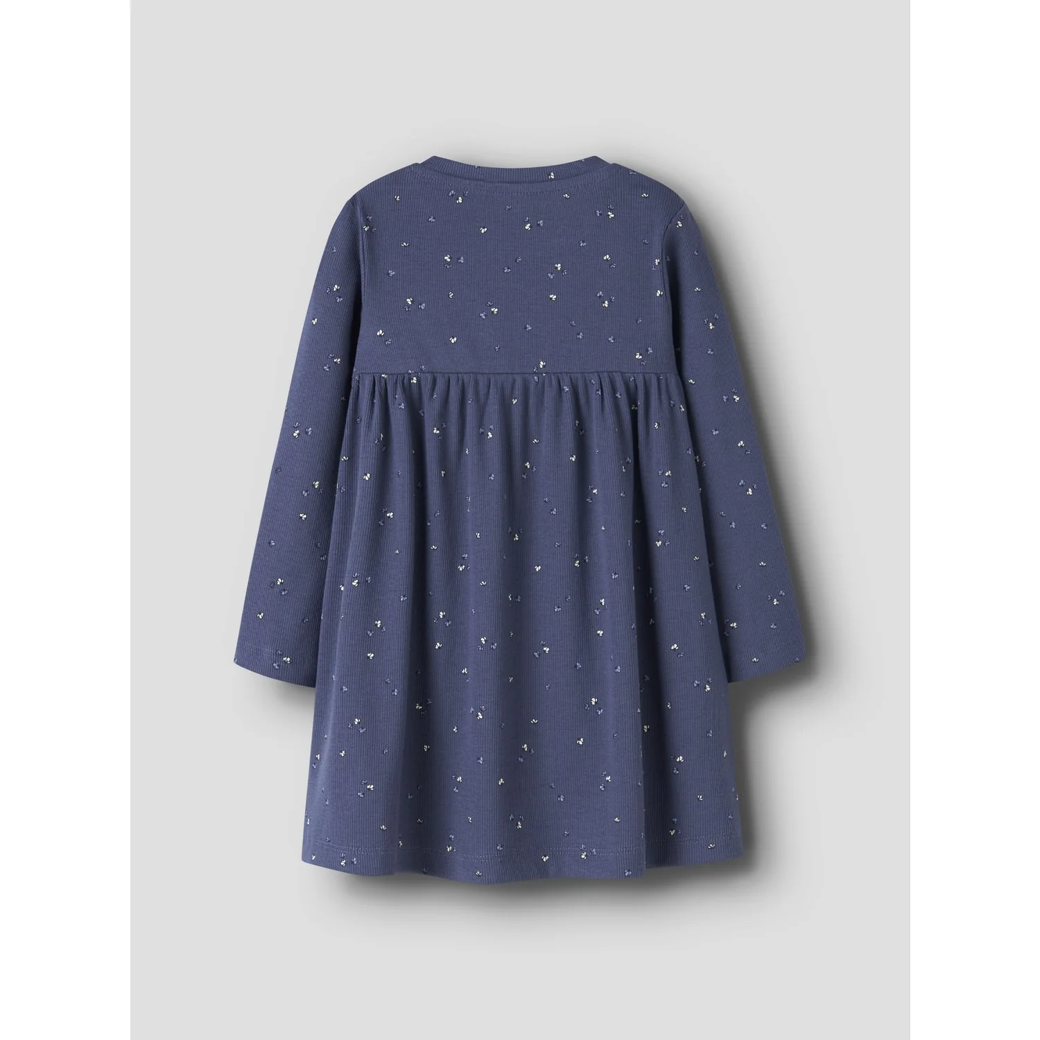 Name It Blue Indigo Nmfnelia Ls Dress Pb - Image 2
