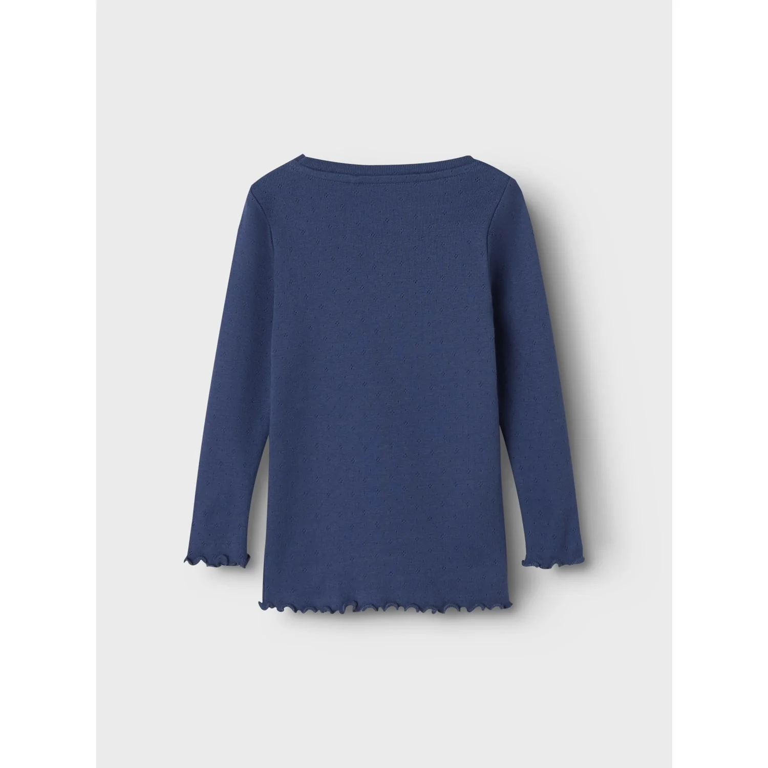 Name It Blue Indigo Nmfnimma Ls Slim Top Pb - Image 3