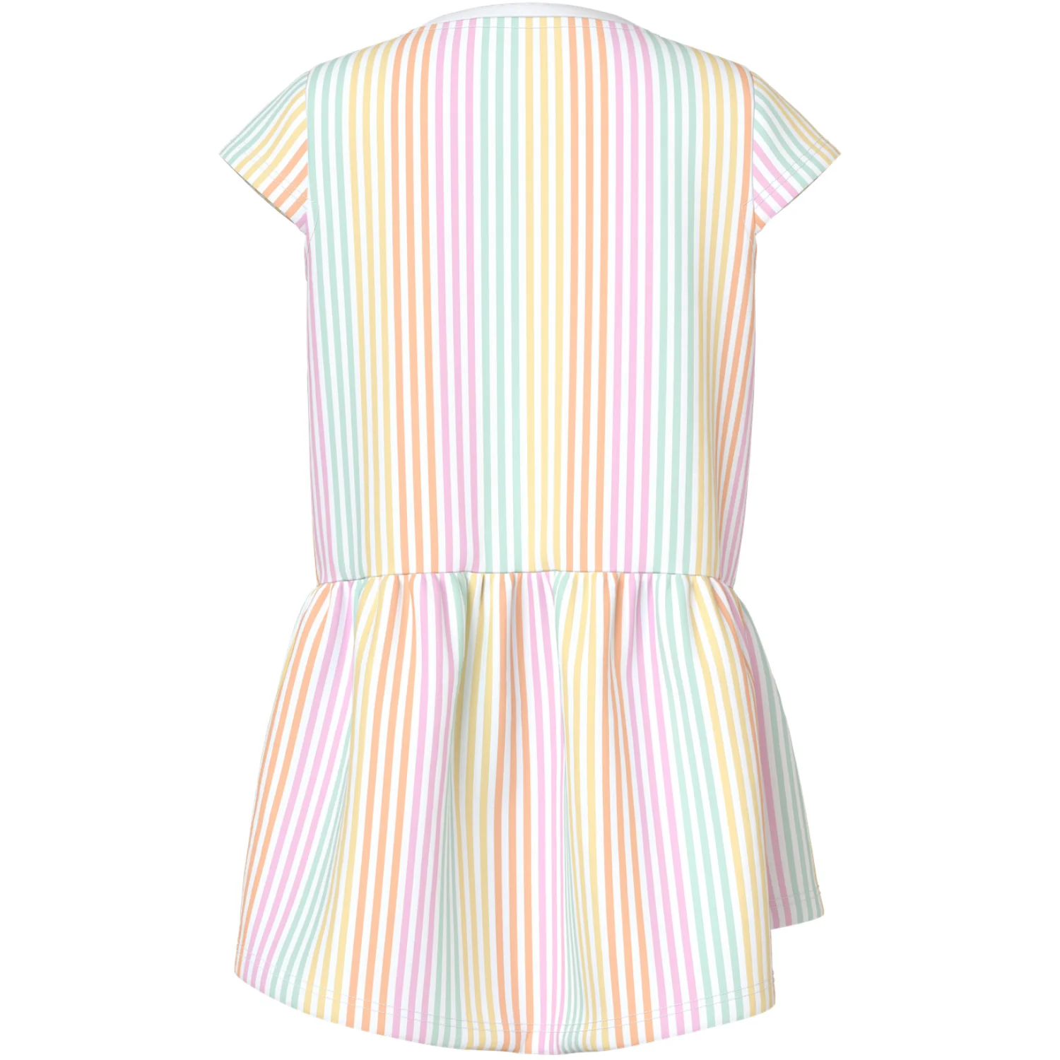 Name It Bright White Cool Stripe Nmfvigga Capsl Dress F1 Noos - Image 2