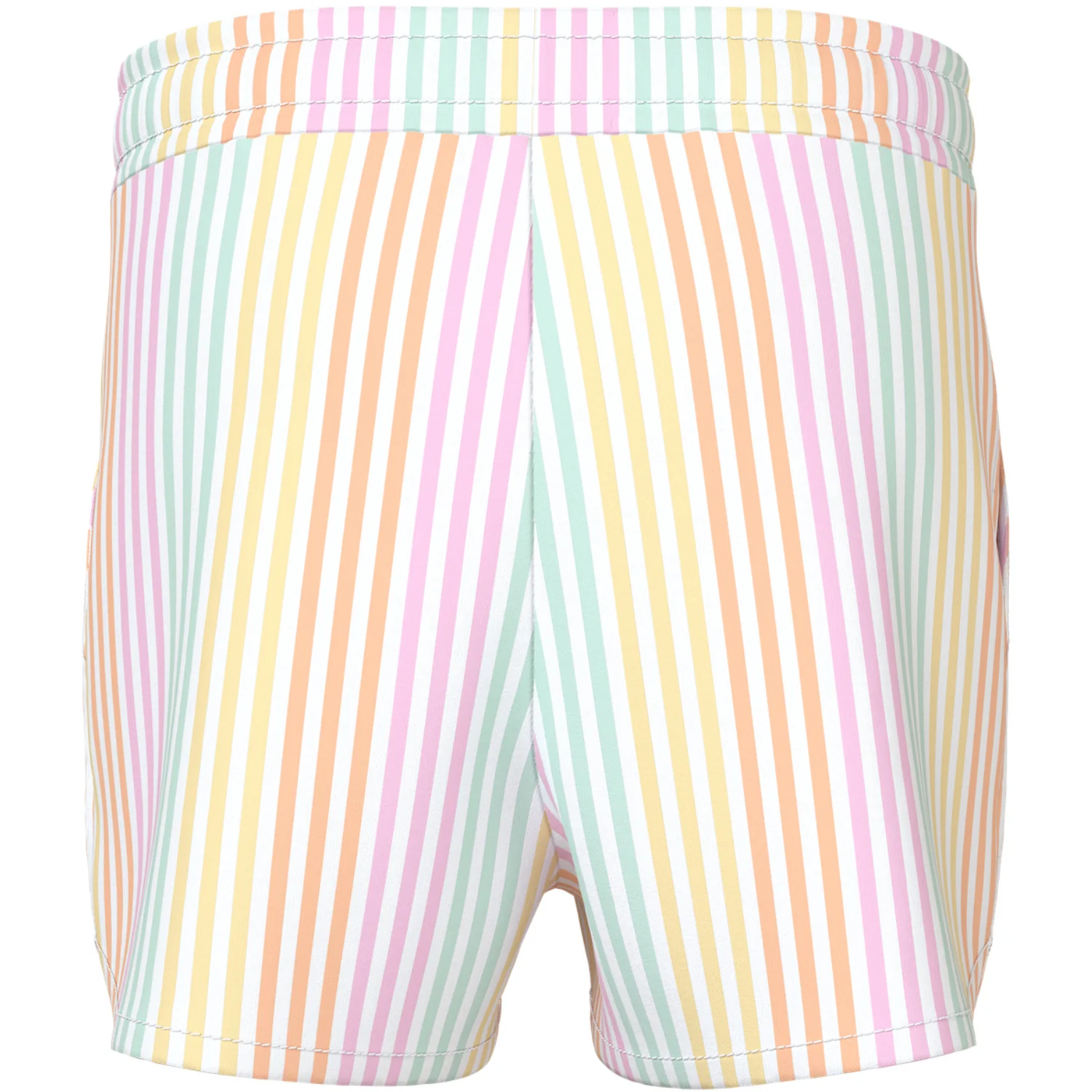 Name It Bright White Cool Stripe Nmfvigga Shorts F1 Noos - Image 2