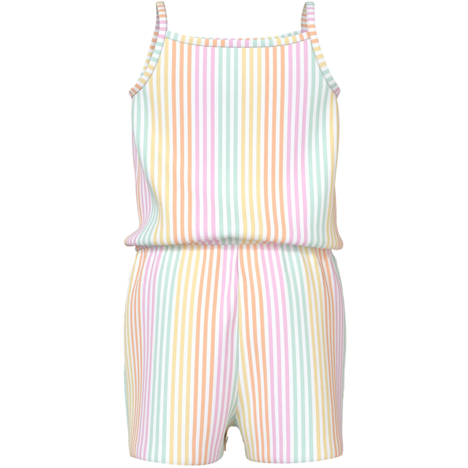 Name It Bright White Cool Stripe Nmfvigga Strap Suit - Image 2