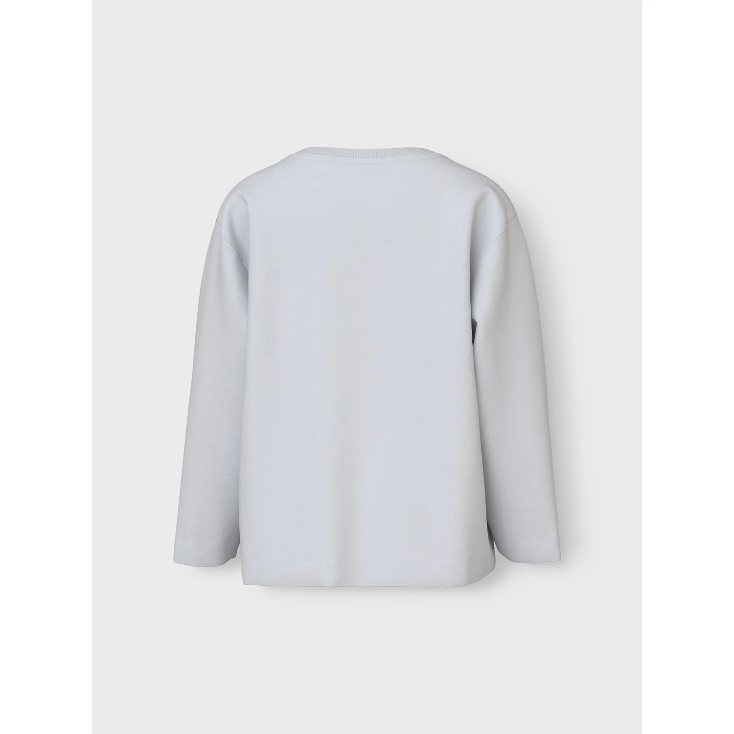 Name It Bright White Croco Lines Nmmvagno Ls Loose Top - Image 3