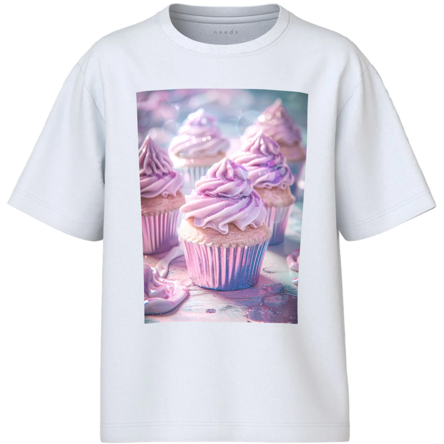 Name It Bright White Cupcake Nkfvotea Ss Nreg Top