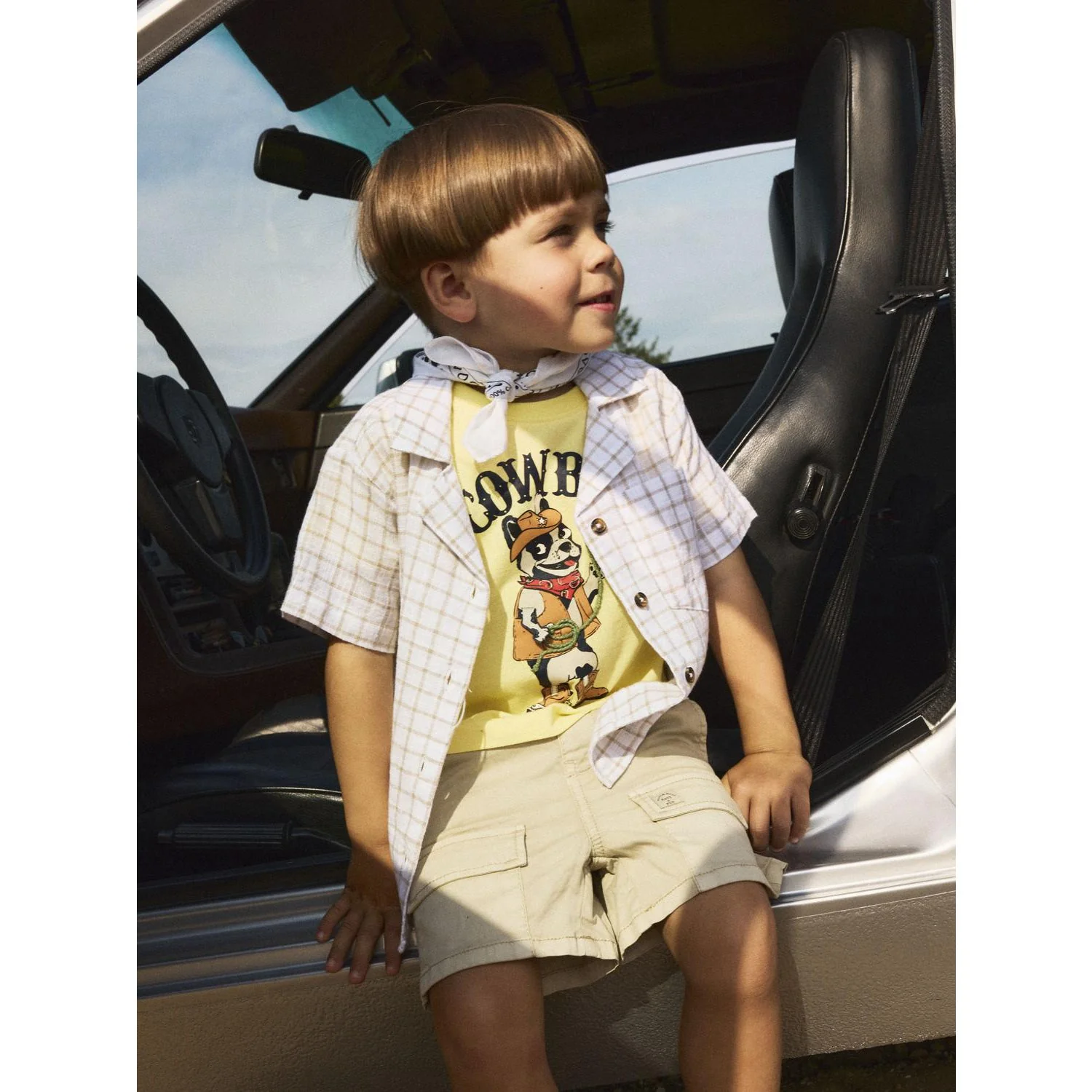 Name It Bright White Halom Regular Shirt - Image 3