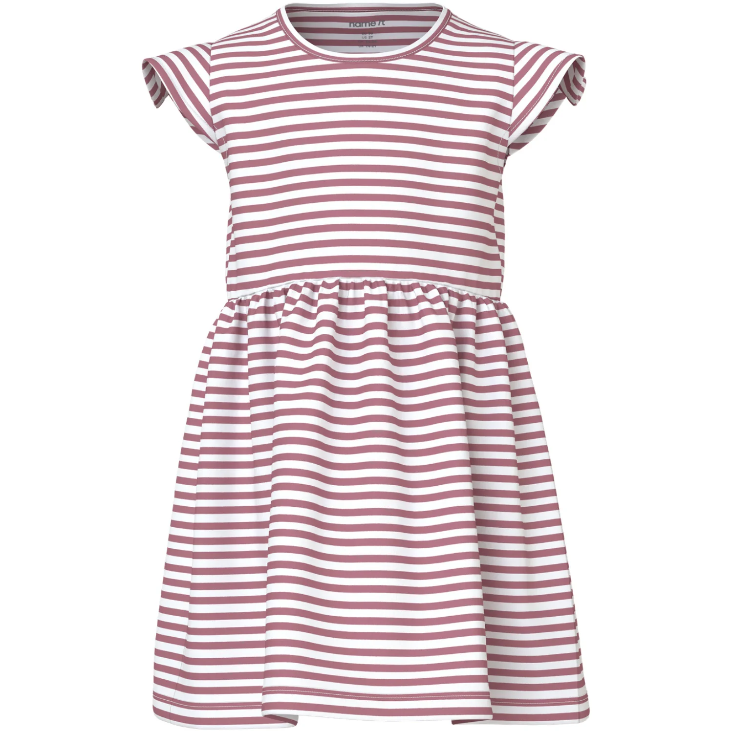 Name It Bright White Mesa Rosa Nmfvinanna Capsl Dress