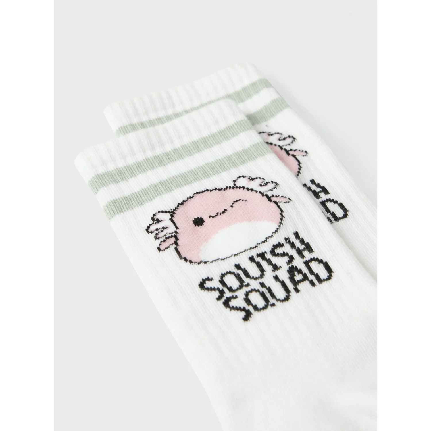 Name It Bright White Momsa Squishmallows Tennis Socks - Image 2
