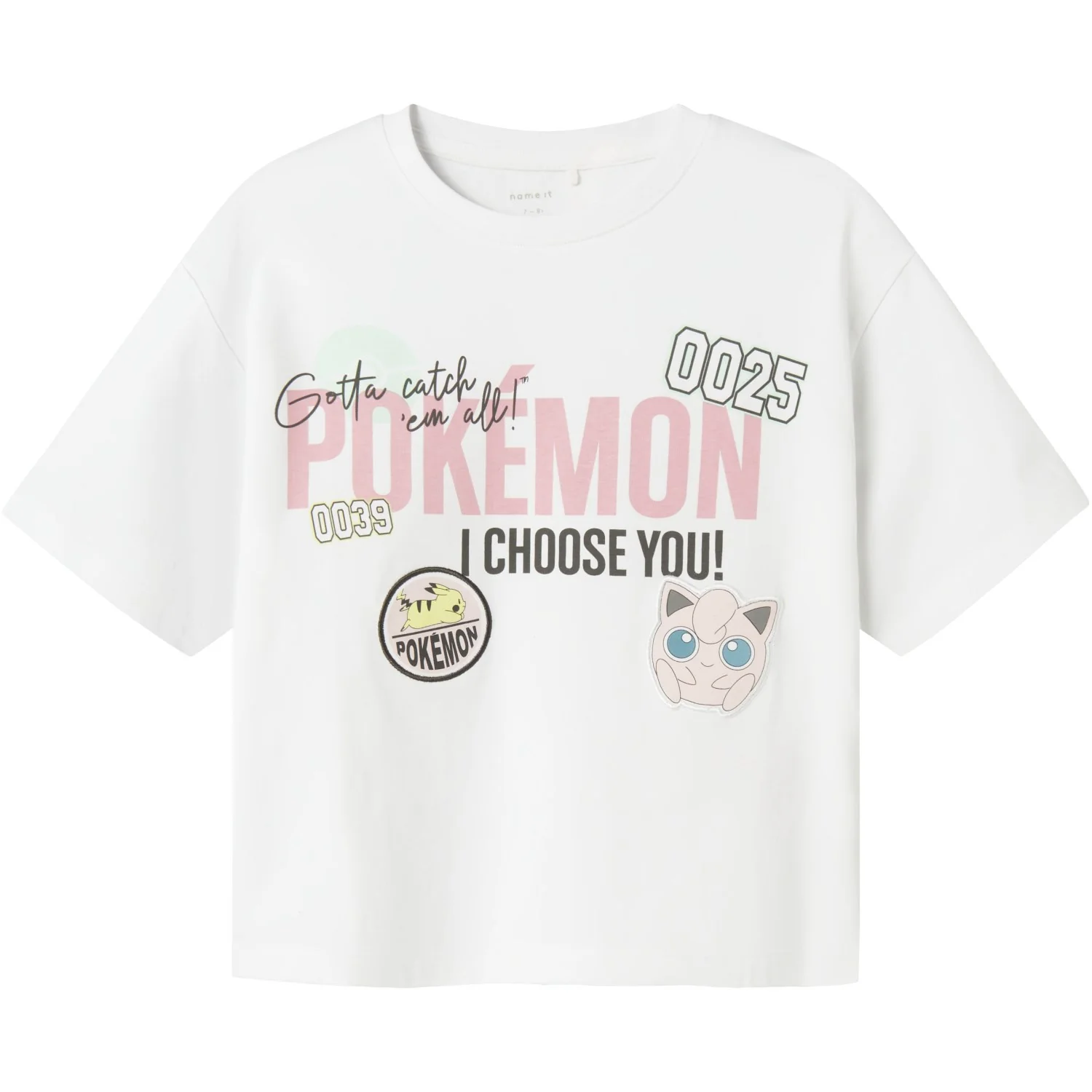Name It Bright White Morana Pokemon T-Shirt