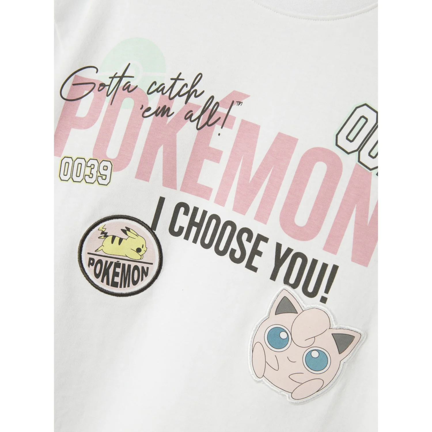 Name It Bright White Morana Pokemon T-Shirt - Image 2