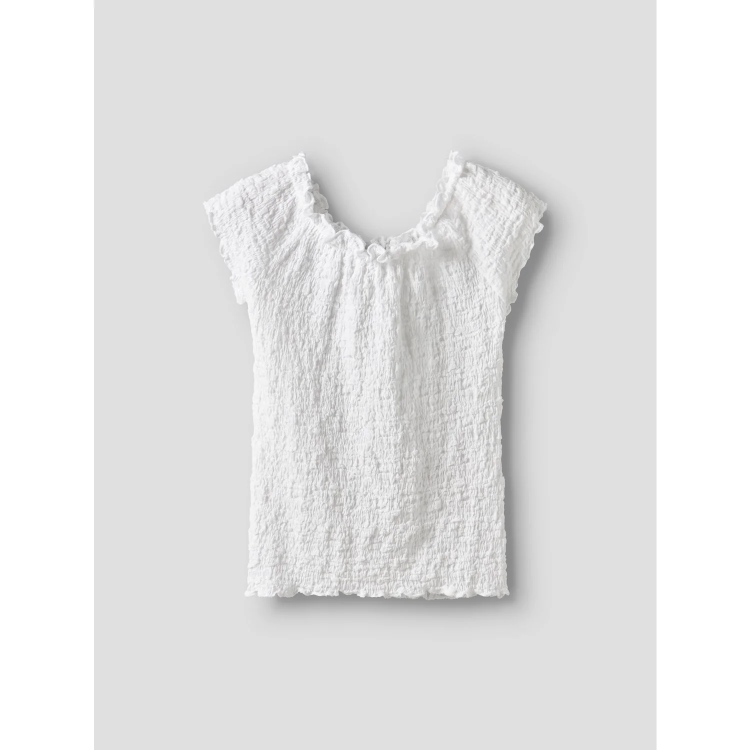 Name It Bright White Nkfhalisse Ss Top Noos - Image 4